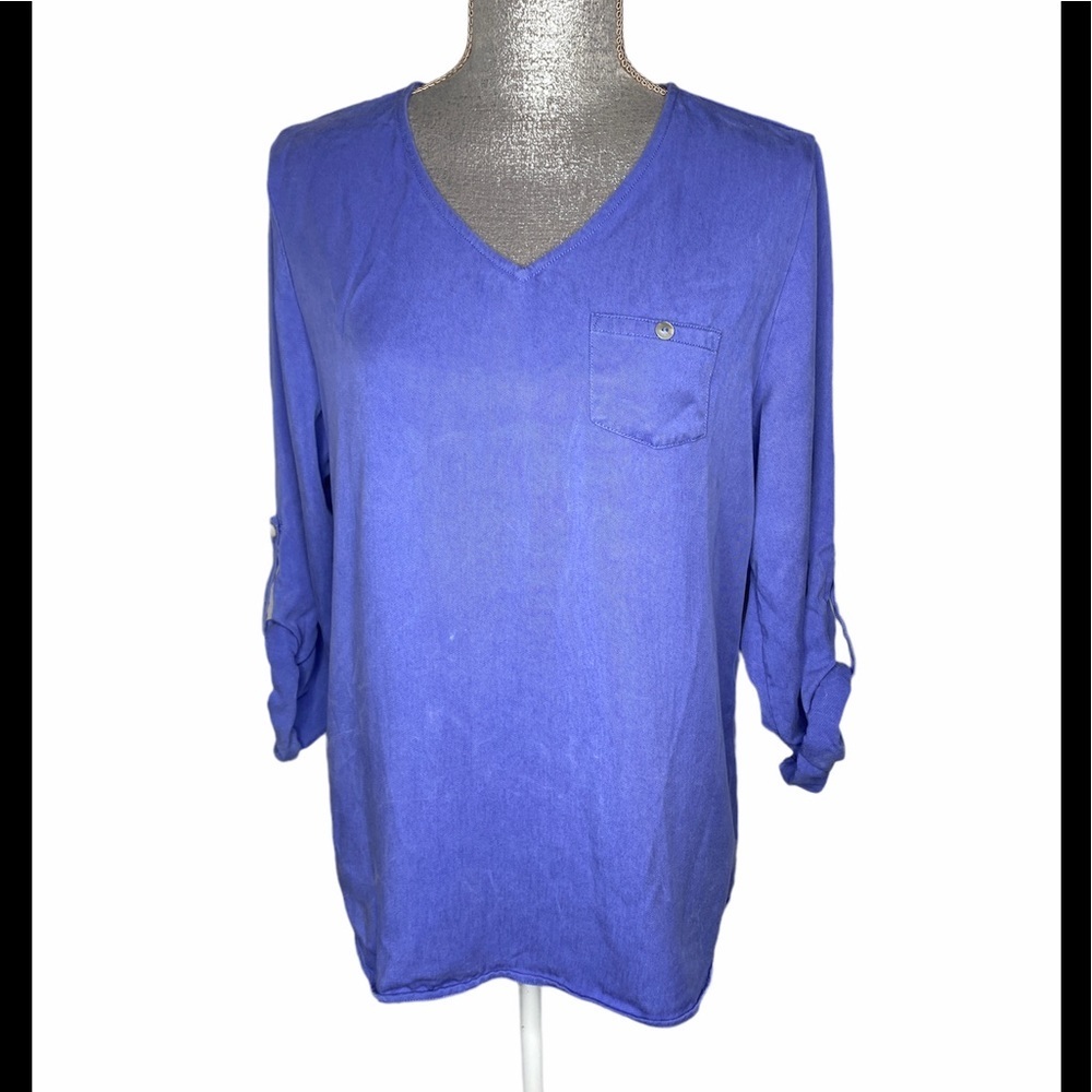 SOFT SURROUNDINGS Women's TENCEL TUNIC TOP Small
